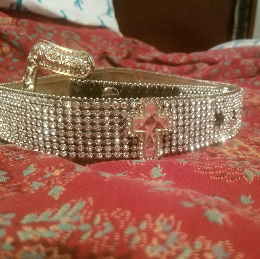 Rhinestone Belt